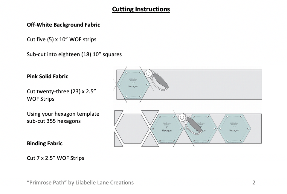 Primrose Path Pattern Corrections